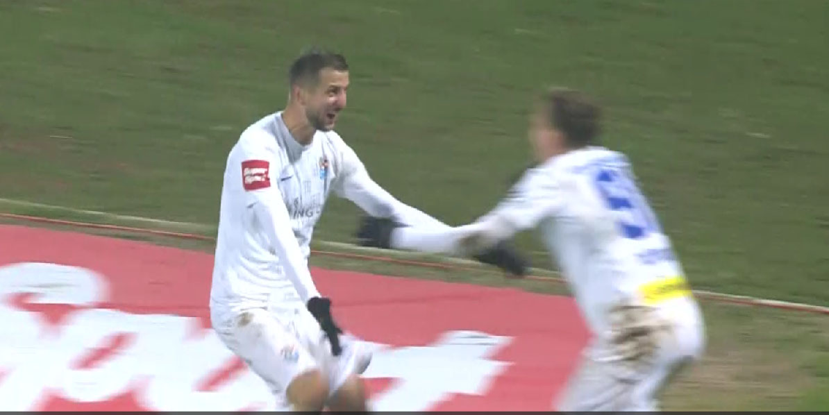 VIDEO: Tresao je ove sezone mrežu Dinamu i Rijeci, a sada je nakon sjajne akcije potvrdio važnu pobjedu svoje momčadi