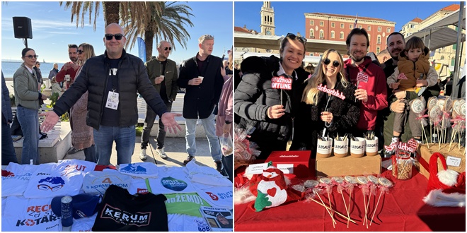 VIDEO: A DI SI TI? Posebnu pažnju privukao štand s kolekcijom političkih majica - od HDZ-a i SDP-a do Keruma i Tuđmana