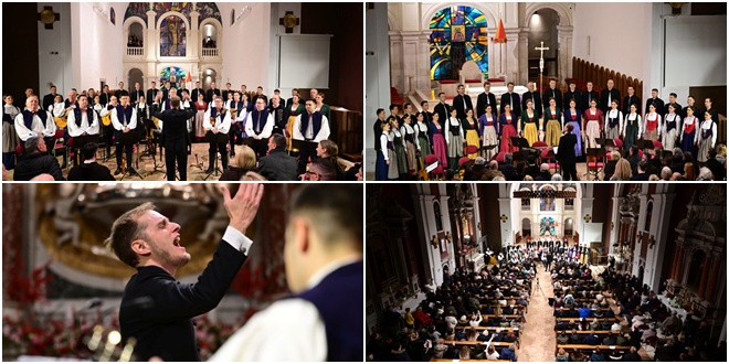 FOTO: LADO nastupio u bazilici Čudotvorne Gospe Sinjske, provjerite kako je bilo