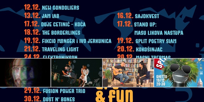 Šareni prosinac u splitskom Ghetto klubu