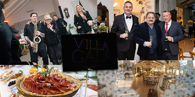 VIDEO: CHRISTMAS GALA PARTY Božićna bajka u popularnom resortu: nastup pobjednice Superstara, vrhunske delicije, dron show...