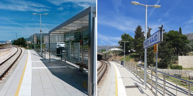 U rad puštena nova željeznička stajališta Sveti Kajo i Solin Širina 