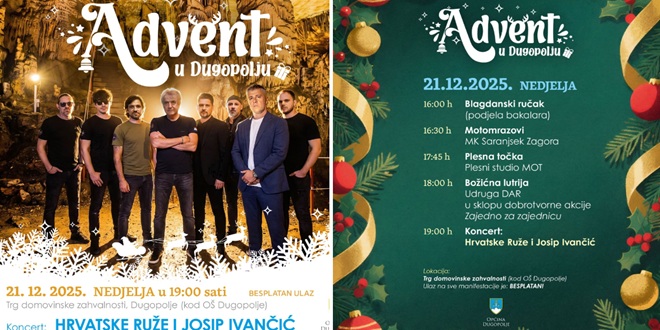 OVOG VIKENDA Dugopolje se priprema za nastavak adventskog druženja