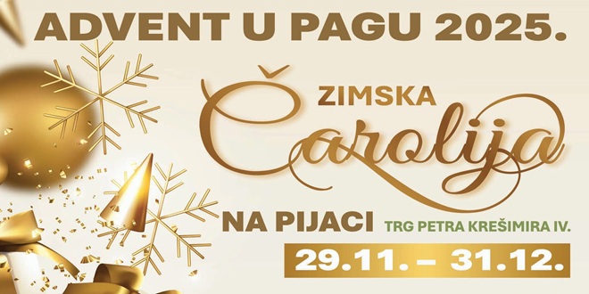 Četvrti adventski vikend i Badnjak u Pagu 