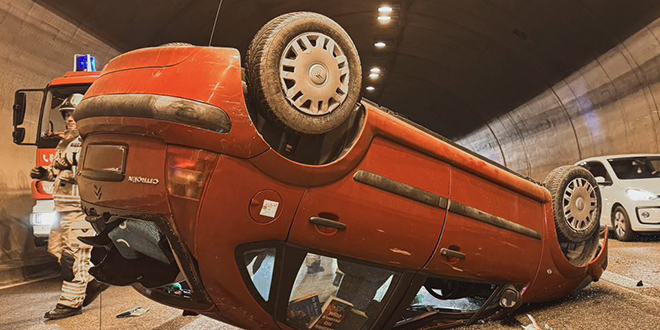 Vatrogasci objavili fotografije nesreće u tunelu Klis Kosa