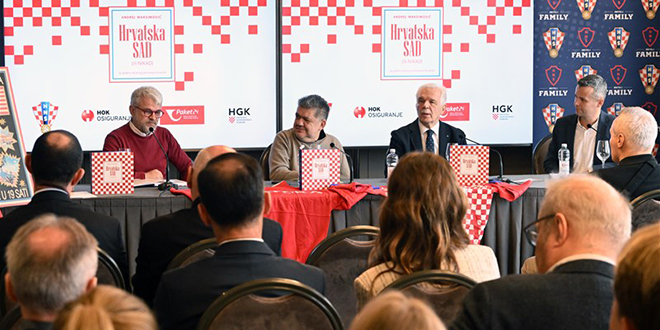 Predstavljena knjiga Hrvatska - SAD (ili nikad) o prvoj utakmici hrvatske reprezentacije