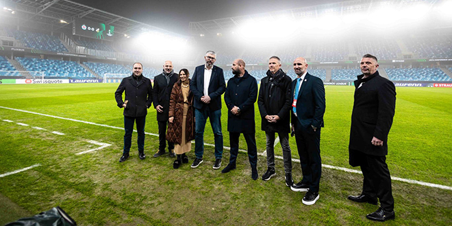 Hajdukova delegacija u Slovačkoj, domaćini im prezentirali proces izgradnje novog modernog nogometnog stadiona! 