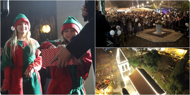 BOŽIĆNA ŠTORIJA Ove subote u Žrnovnici podjela besplatnih darova za djecu i Čarobni animatori, izrada soparnika uživo, Fešta o'jabuke i DJ večer