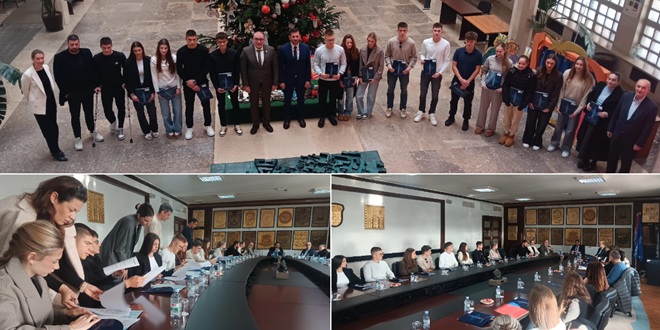 SPLIT Svečano potpisani ugovori o stipendijama učenicima i studentima-sportašima