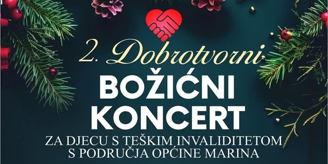 Drugi dobrotvorni koncert u Marini