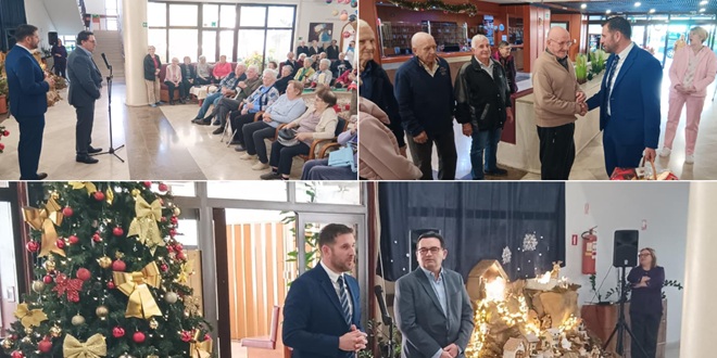 Uz blagdanske čestitke: Gradonačelnik Šuta posjetio Dom 'Zenta'