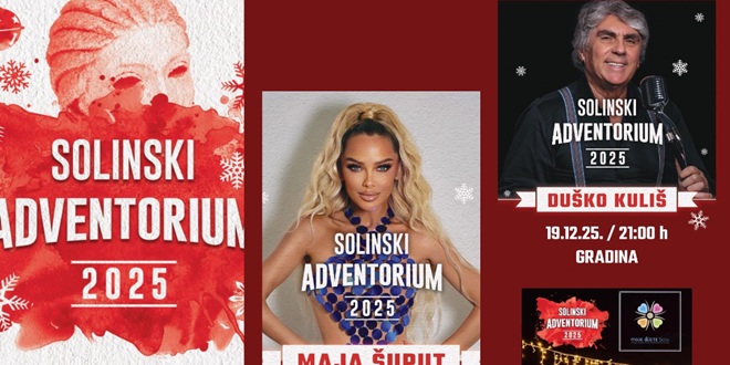 SOLINSKI ADVENTORIUM Još jedan uzbudljiv vikend u Gradini je pred nama!
