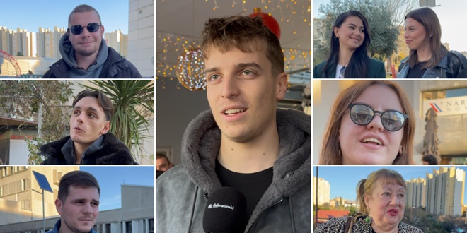VIDEO Splićanima smo postavili neobično pitanje: Koga bi htjeli vidjeti odjevenog u Djeda Božićnjaka?