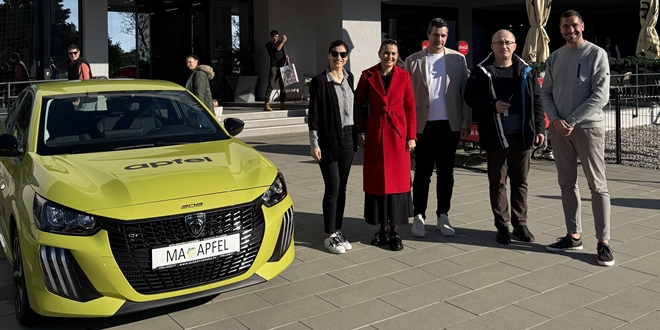 Apfel nagrađuje vjernost: Izvučen dobitnik automobila Peugeot 208 Style PureTech 100