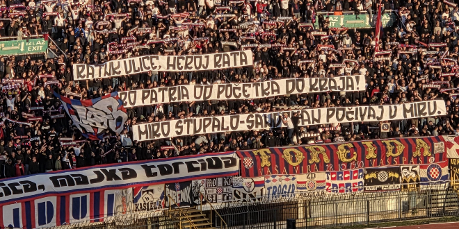 Torcida odala počast preminulom torcidašu i branitelju Miri Stupalu