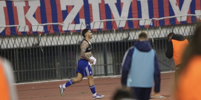 KRAJ: Hajduk svladao Vukovar, isključeni Rebić i Livaja!