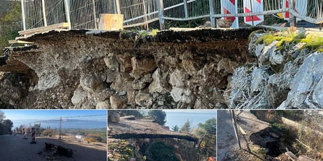 OČAJNI STANOVNICI BASTA Zbog radova koji su pokrenuli odrone zatvorena cesta, stanari morali napustiti kuće