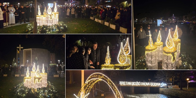 U Solinu upaljena četvrta adventska svijeća