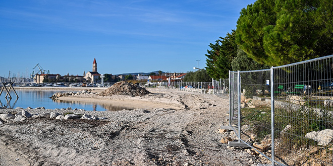 FOTOGALERIJA Šest gradilišta u Trogiru, provjerite što se sve radi 