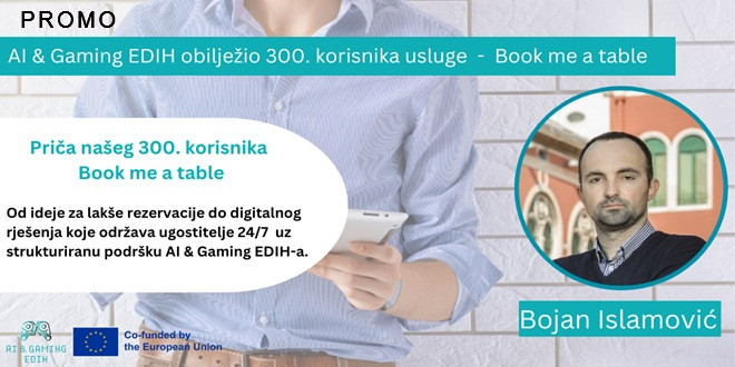 AI & Gaming EDIH obilježio 300. korisnika usluge 