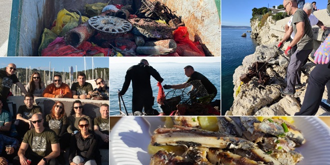 EKO SUB-ADVENT: Kod splitske ACI marine iz mora izvučena tona i pol otpada