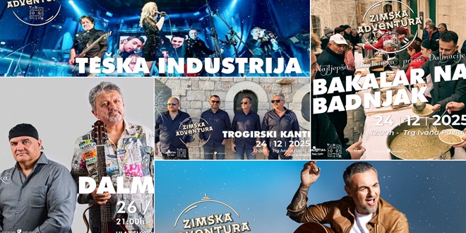 Bogati vikend iza nas i atraktivan program koji slijedi u sklopu Zimske Adventure u Trogiru!