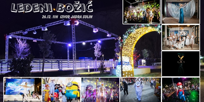 Ledeni Božić na Izvoru Jadra: Interaktivna plesna bajka koja okuplja cijelu obitelj