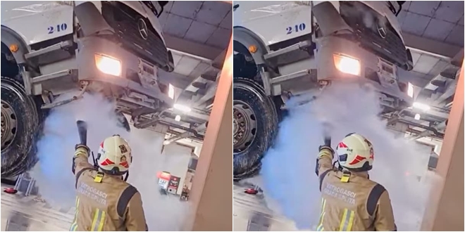 VIDEO Splitski vatrogasci podijelili detalje jutrošnje intervencije: 'Motor je nastavio s radom, što predstavlja ozbiljnu opasnost'