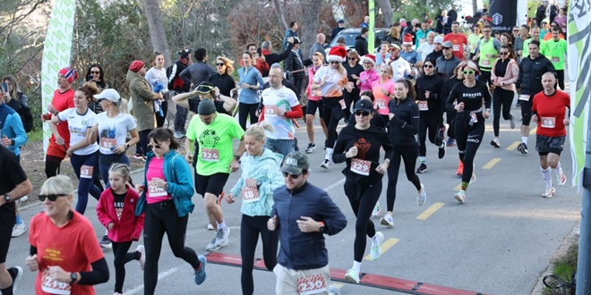 FOTOGALERIJA Održana 22. Božićno-novogodišnja utrka na Marjanu, evo tko je bio najbrži