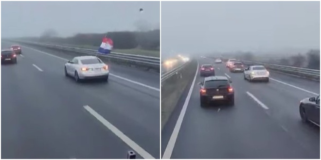VIDEO Svatovska kolona na autocesti vozi 50 km/h: 'Opravdano ili ne?'