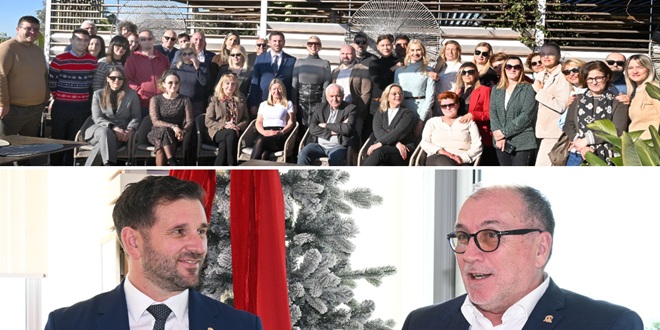 Gradonačelnik Tomislav Šuta upriličio blagdansko druženje sa splitskim novinarima