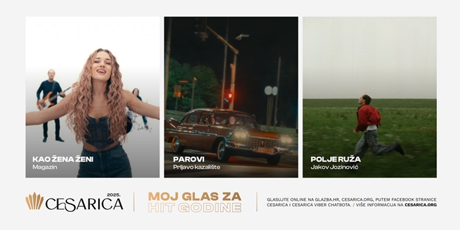 Magazin, Prljavo Kazalište i Jakov Jozinović u borbi za Cesaricu prosinca