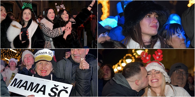 FOTOGALERIJA Donosimo vam još atmosfere s dočeka 2026. godine u Splitu