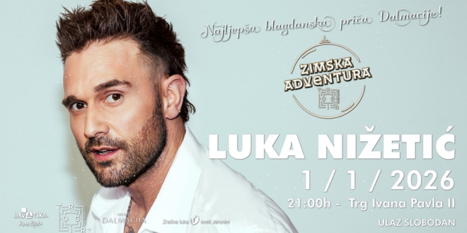 Pun trg i odlična atmosfera obilježili doček Nove godine u Trogiru – večeras repriza uz Luku Nižetića