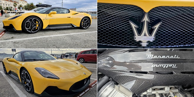 FOTO Splićani se 'zaljubili' u žutu jurilicu vrijednu više od 300 tisuća eura