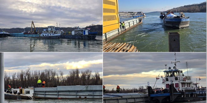 SPRIJEČENA EKOLOŠKA KATASTROFA Gotovo 900 tona umjetnog gnojiva zamalo završilo u Dunavu kraj Iloka