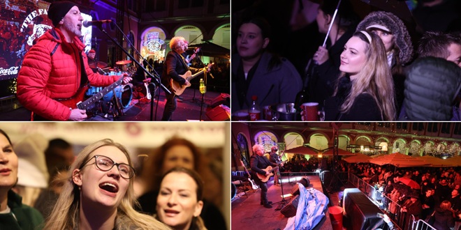 FOTO/VIDEO Dalmatino zabavljao publiku na Prokurativama