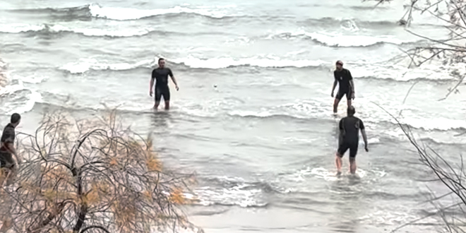 VIDEO: Kontinent se smrzava, a Splićani igraju picigin