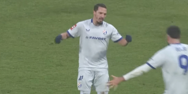 Veznjak Dinama morao napustiti igru zbog ozljede 