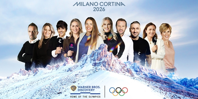 Panteon sportskih analitičara otkriven za Warner Bros.Discovery tim u Europi za Milano Cortina 2026