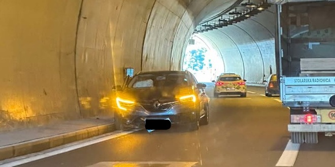 Nesreća na brzoj cesti Solin - Klis: Promet se odvija jednim trakom