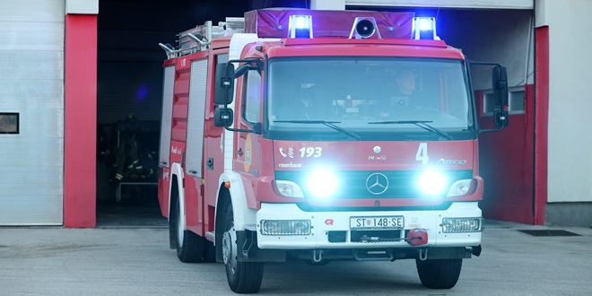 Zabilježen niz vatrogasnih intervencija