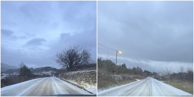 Snijeg nadomak Splita