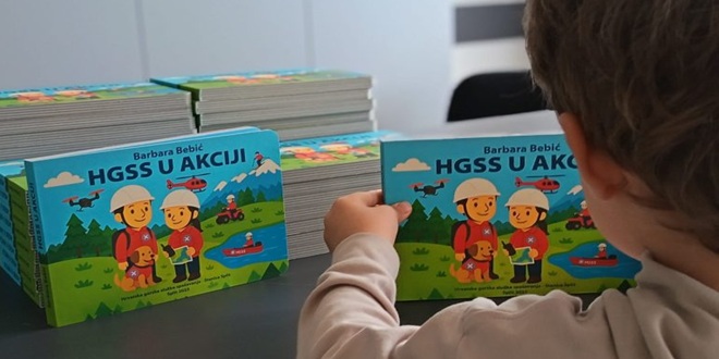 SRIJEDA NA TRSTENIKU Promocija slikovnice za djecu 'HGSS u akciji'