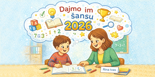 Program 'Dajmo im šansu' donosi individualnu podršku djeci u Splitu