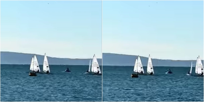 VIDEO Hladno je i gledati ih, ali mladi solinski jedriličari koriste buru