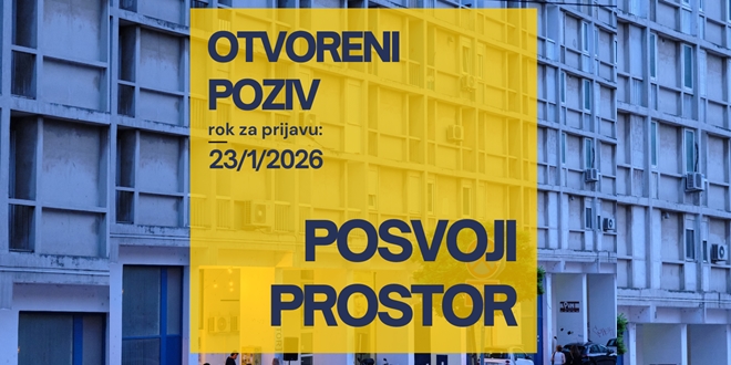 Otvoren je godišnji poziv 'Posvoji Prostor'