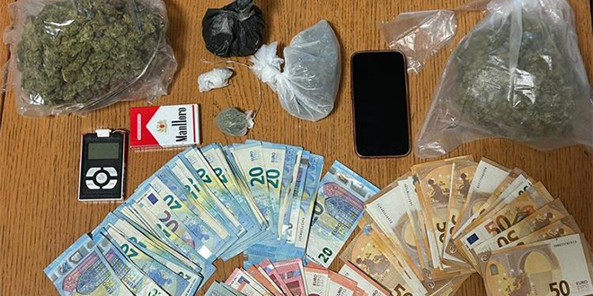 PRETRAGA U ŠIBENIKU: Policija pronašla 544 grama marihuane, vagu, mobitel i novac