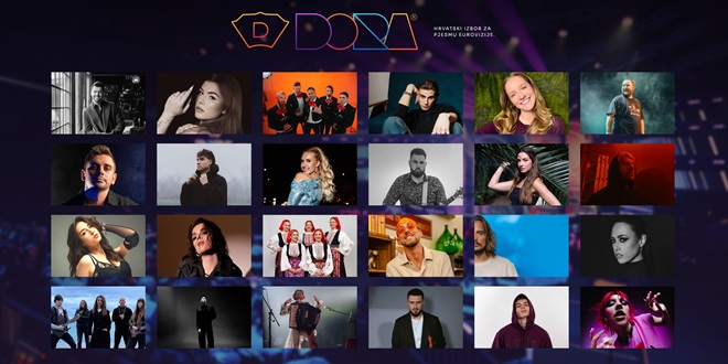 Uskoro redoslijed i datumi izvođenja pjesama na Dori 2026.