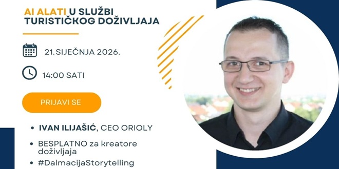 Serijal besplatnih webinara za vodiče, agencije i organizatore tura